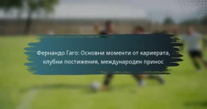 Фернандо Гаго: Основни моменти от кариерата, клубни постижения, международен принос
