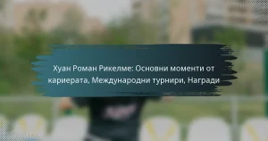 Хуан Роман Рикелме: Основни моменти от кариерата, Международни турнири, Награди